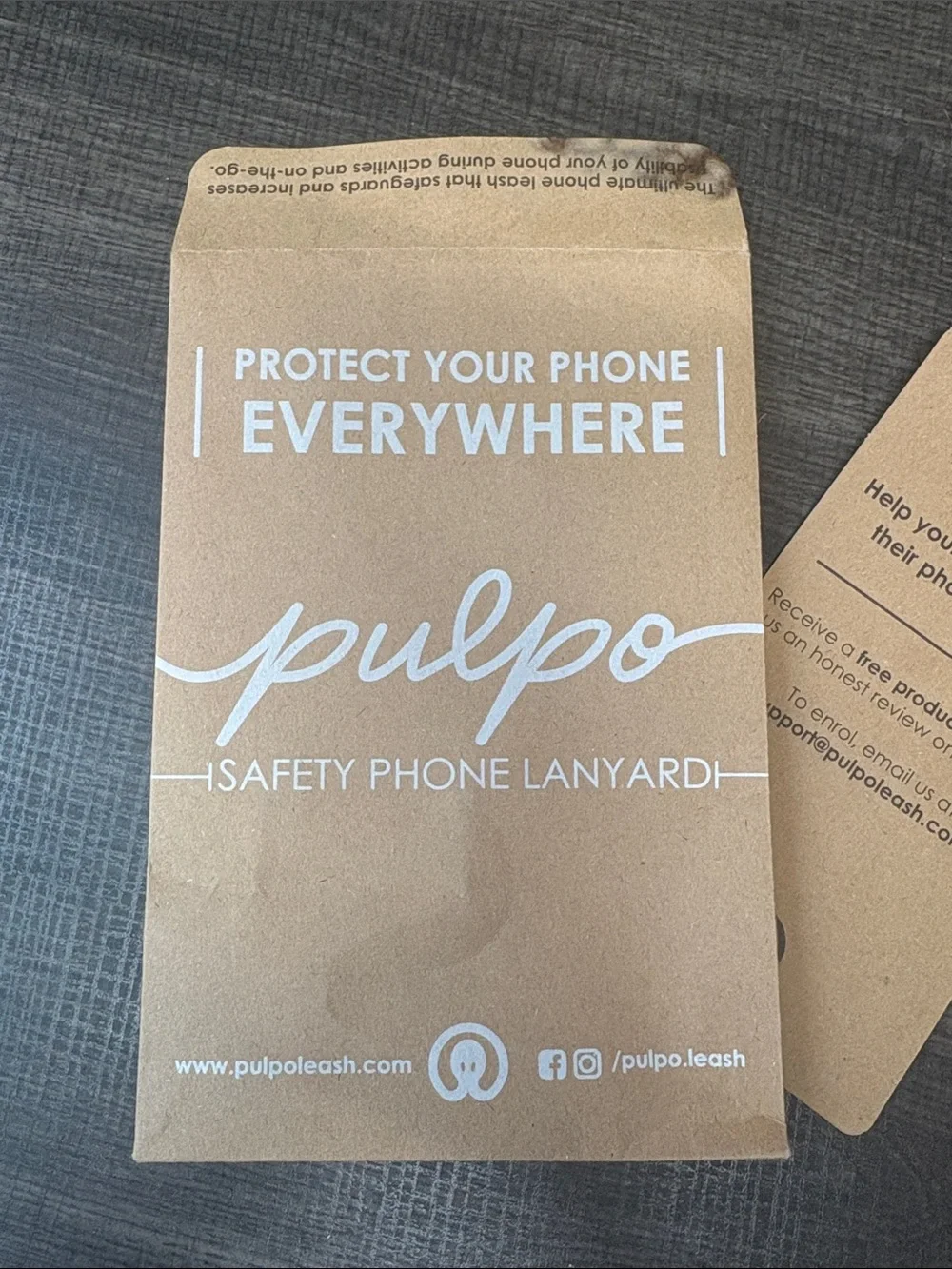 Pulpo Safety Phone Lanyard